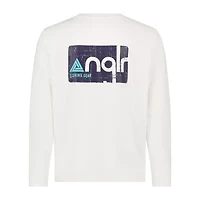 ANGLR Mens Crew Neck Long Sleeve T-Shirt - West Coast Logo