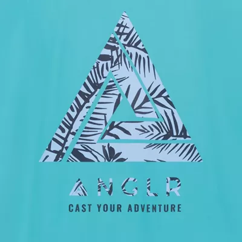 ANGLR Mens Crew Neck Long Sleeve T-Shirt - Cast Your Adventure