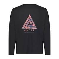 ANGLR Mens Crew Neck Long Sleeve T-Shirt - Cast Your Adventure