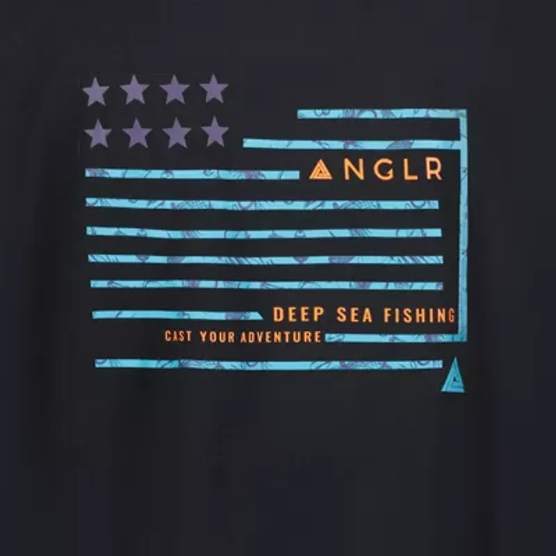 ANGLR Mens Crew Neck Long Sleeve T-Shirt - Star Adventure