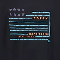 ANGLR Mens Crew Neck Long Sleeve T-Shirt - Star Adventure