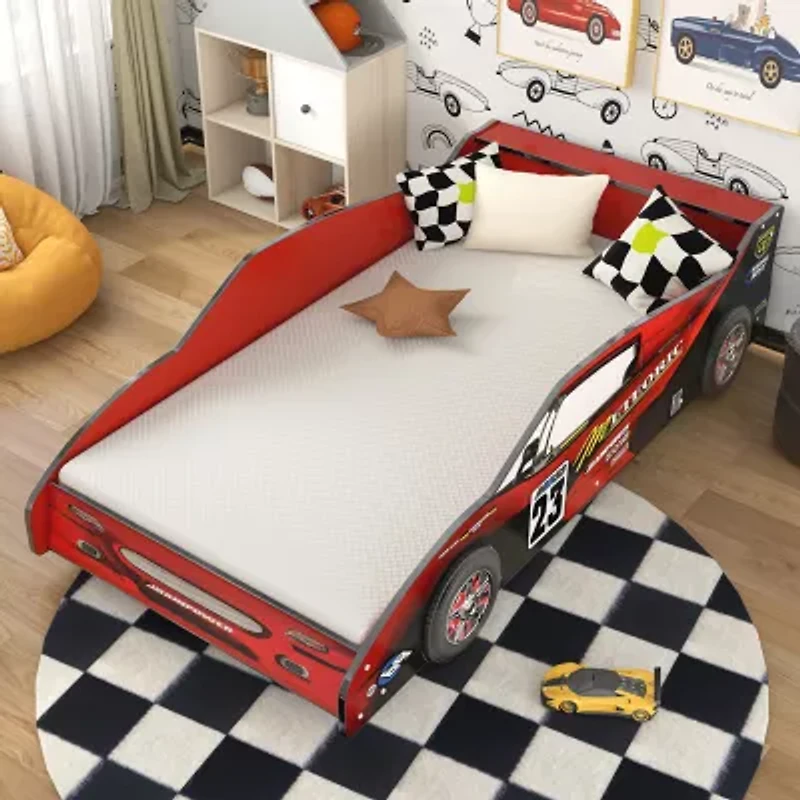 Buckner Wheeled Race Car Platform Bed