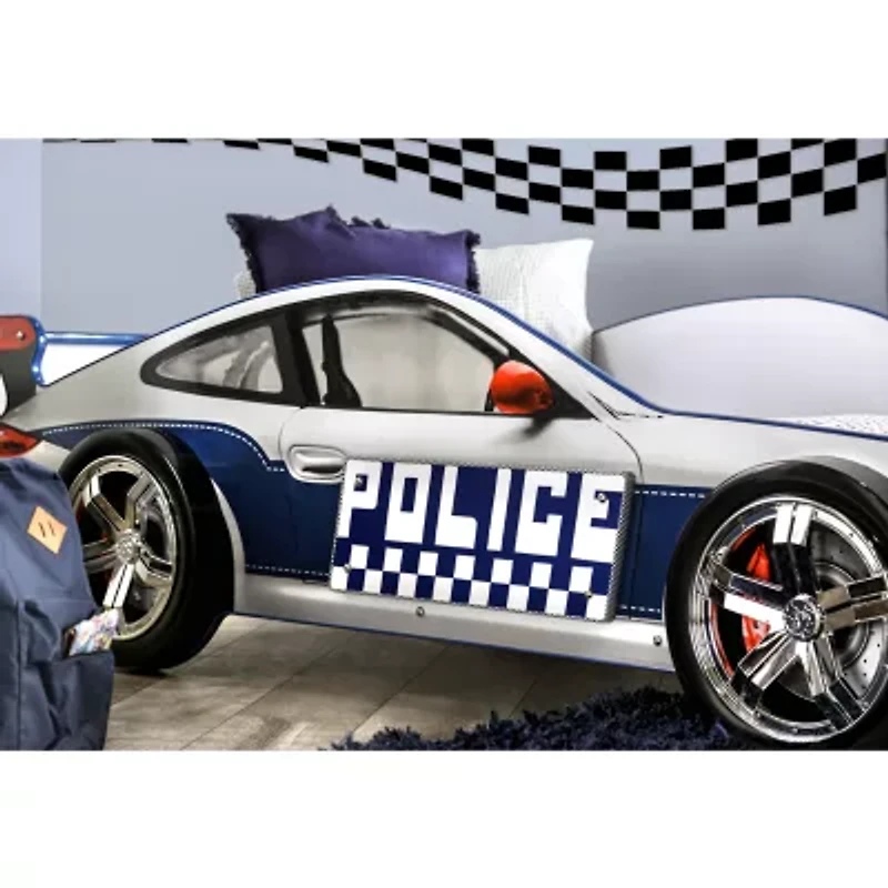 Rixi Wheeled Police Car Platform Bed