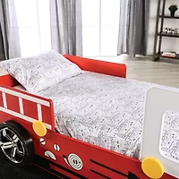 Mitta Wheeled Race Car Platform Bed