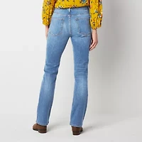 St. John's Bay Womens Tall Mid Rise Bootcut Jean