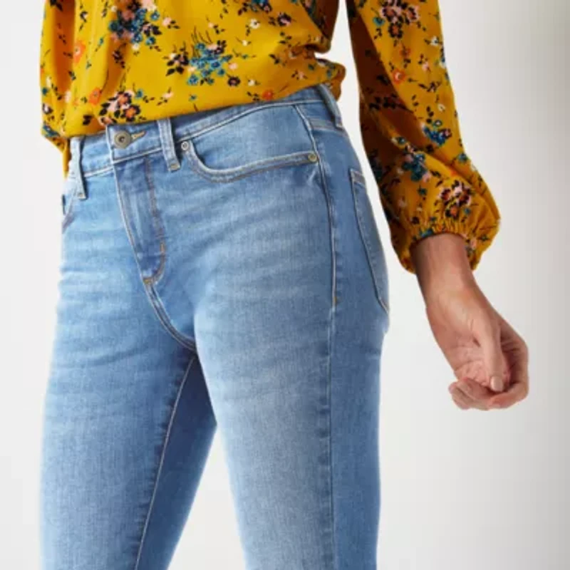 St. John's Bay Womens Tall Mid Rise Bootcut Jean