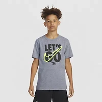Nike 3BRAND by Russell Wilson Big Kid Boys Crew Neck Short Sleeve Regular Fit Graphic T-Shirt