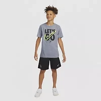 Nike 3BRAND by Russell Wilson Big Kid Boys Crew Neck Short Sleeve Regular Fit Graphic T-Shirt