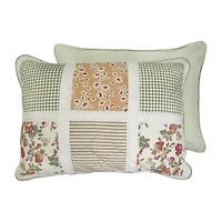 Donna Sharp Peach Rose 3-pc. Hypoallergenic Quilt Set