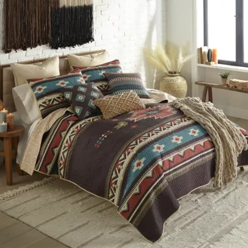 Donna Sharp Mahogany Desert 3-pc. Quilt Set
