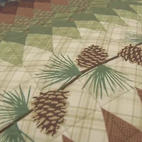 Donna Sharp Pine Circle 3-pc. Quilt Set