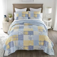 Donna Sharp Spring Flowers Hypoallergenic Quilt Set