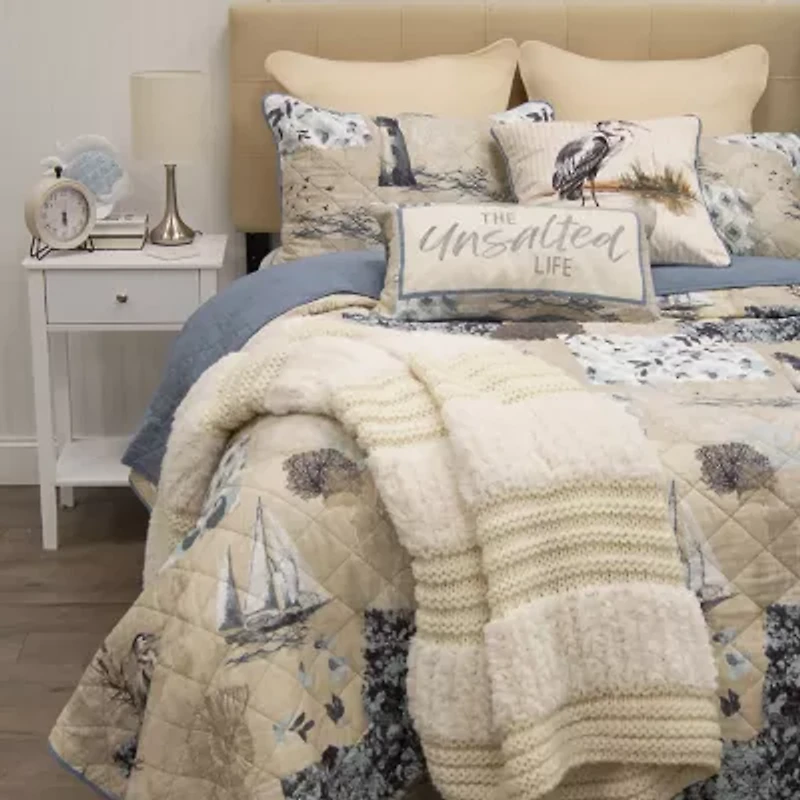 Donna Sharp Seascape Hypoallergenic Quilt Set