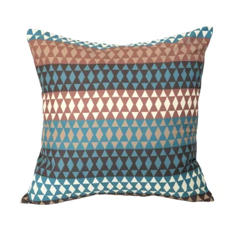 Donna Sharp Mahogany Desert Diamond Throw Pillow Cover