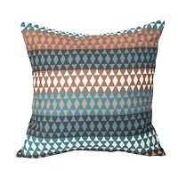 Donna Sharp Mahogany Desert Diamond Throw Pillow Cover