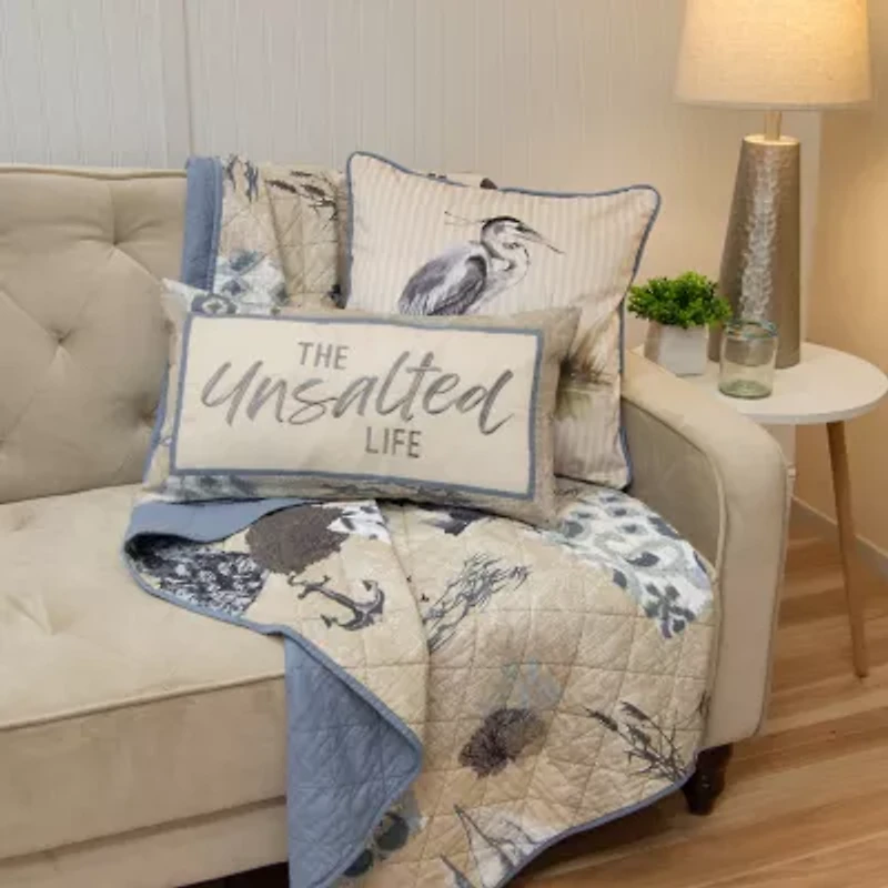 Donna Sharp Seascape 2-pc. Rectangular Throw Pillow