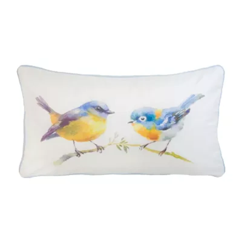 Donna Sharp Spring Flowers 2-pc. Rectangular Throw Pillow