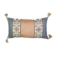 Donna Sharp Peach Rose 2-pc. Rectangular Throw Pillow