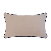 Donna Sharp Checker Indigo Nautical 2-pc. Rectangular Throw Pillow