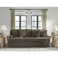 Signature Design by Ashley Aylesworth Sofa in Dark Brown