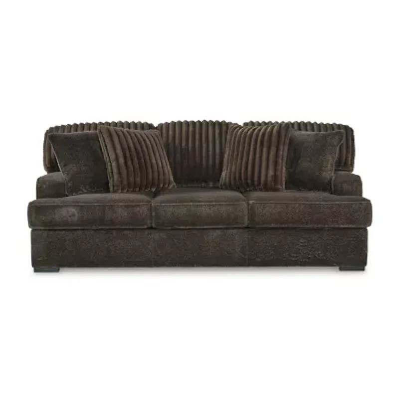 Signature Design by Ashley Aylesworth Sofa in Dark Brown