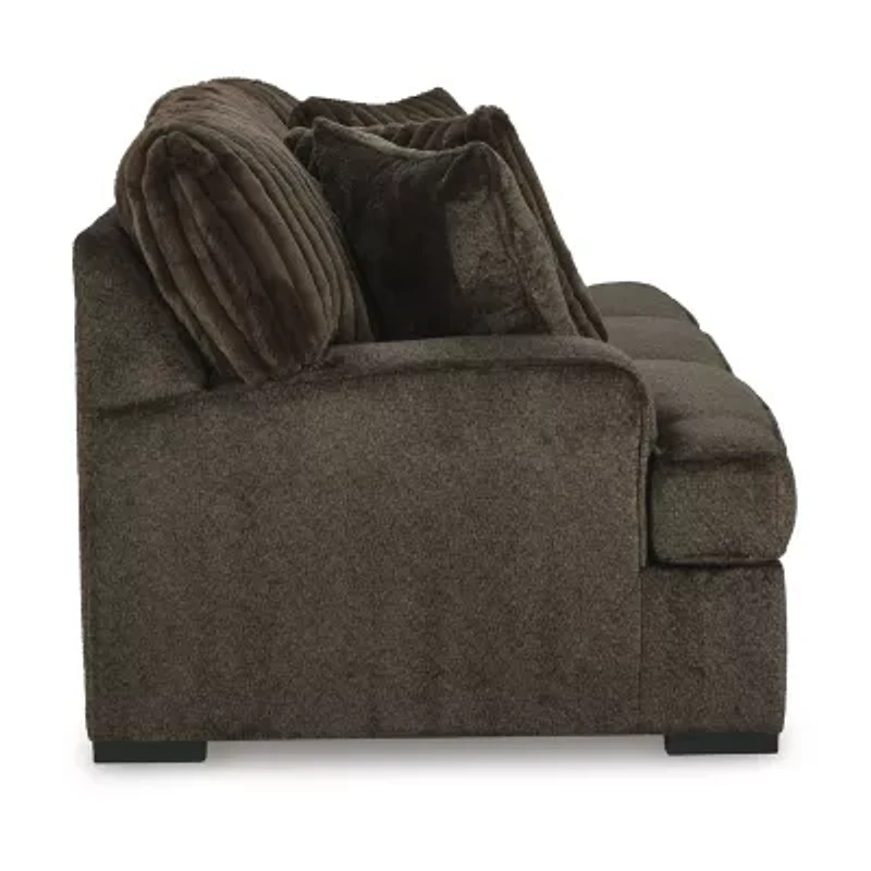 Signature Design by Ashley Aylesworth Sofa in Dark Brown