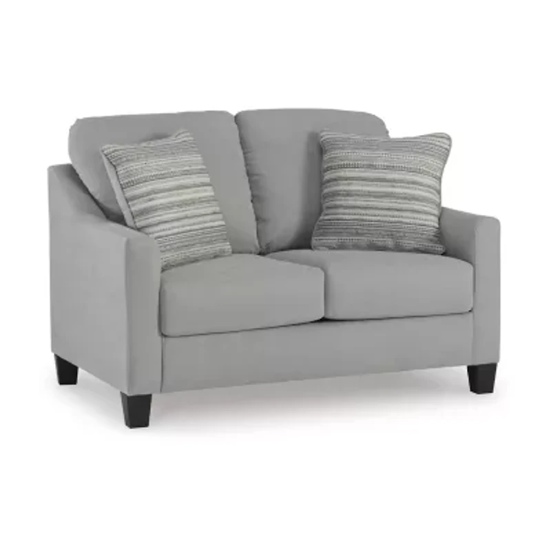 Signature Design by Ashley Adlai Loveseat in Gray