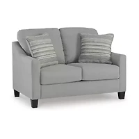 Signature Design by Ashley Adlai Loveseat in Gray