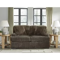 Signature Design by Ashley Aylesworth Loveseat in Dark Brown