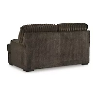 Signature Design by Ashley Aylesworth Loveseat in Dark Brown