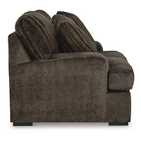 Signature Design by Ashley Aylesworth Loveseat in Dark Brown