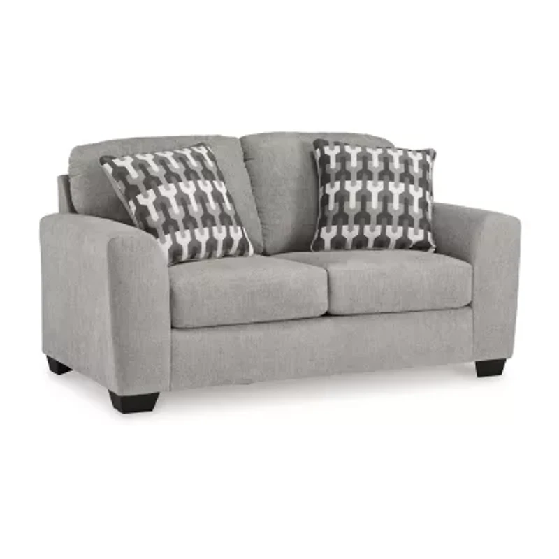 Signature Design by Ashley Avenal Park Loveseat in Gray