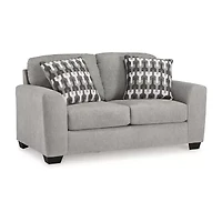 Signature Design by Ashley Avenal Park Loveseat in Gray