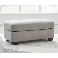 Signature Design by Ashley Avenal Park Ottoman in Gray