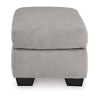 Signature Design by Ashley Avenal Park Ottoman in Gray