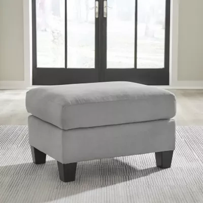 Signature Design by Ashley Adlai Ottoman in Gray