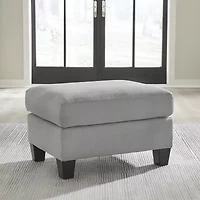 Signature Design by Ashley Adlai Ottoman in Gray