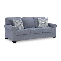 Signature Design by Ashley Carissa Manor Queen Sofa Sleeper in Blue