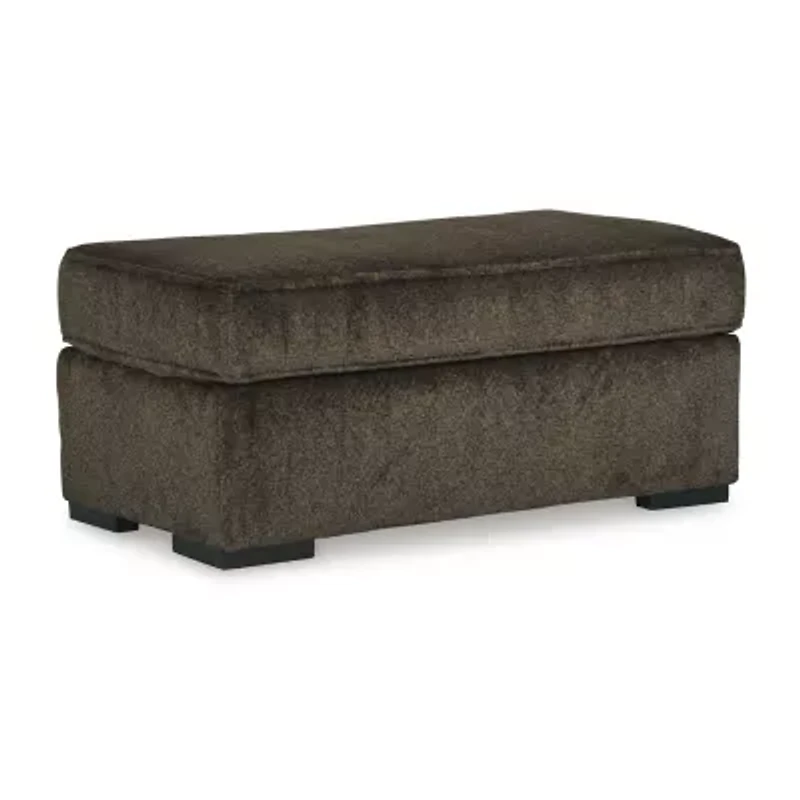 Signature Design by Ashley Aylesworth Ottoman in Dark Brown