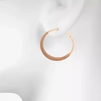 Bijoux Bar Delicates Womens 41.3mm Hoop Earrings