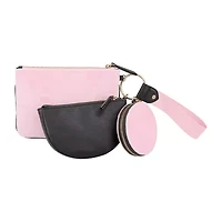 Juicy By Couture Mini Me Velour 3. Pc Pouch Set Wristlet