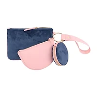 Juicy By Juicy Couture Mini Me Velour 3. Pc Pouch Set Wristlet
