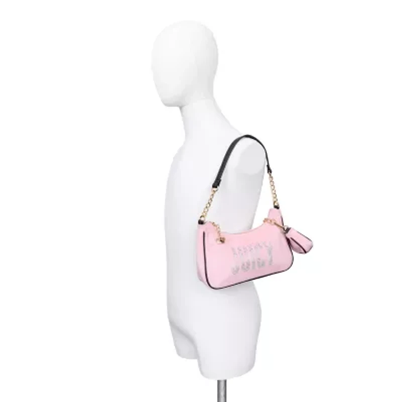 Juicy By Couture Mini Me Velour Shoulder Bag