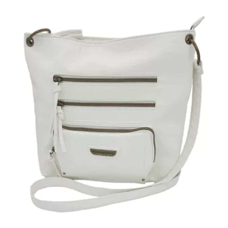 Stone Mountain Solid Smokey Washed Super Crossbody Bag