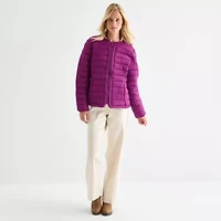 St. John's Bay Womens Heavyweight Puffer Jacket