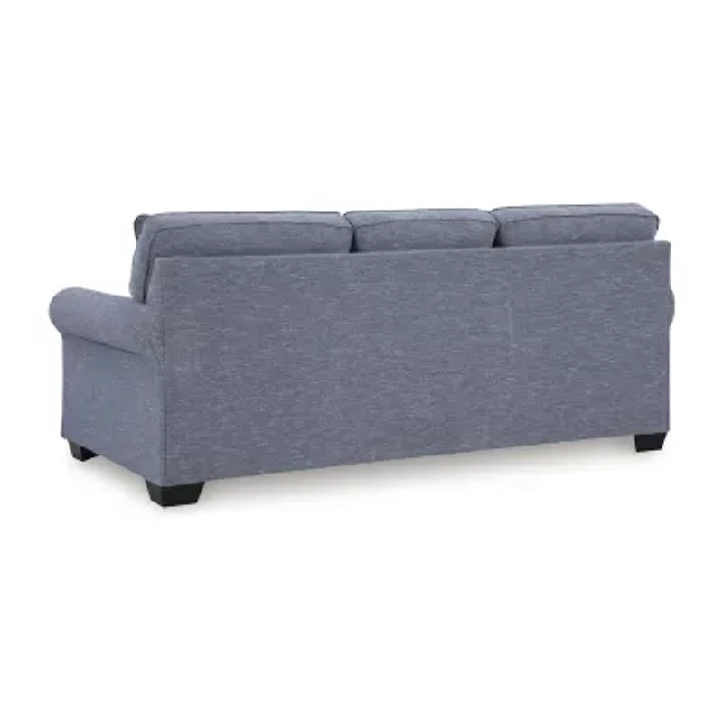 Signature Design by Ashley Carissa Manor Sofa in Blue