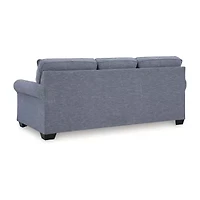 Signature Design by Ashley Carissa Manor Sofa in Blue