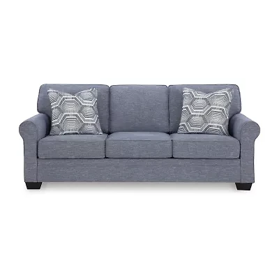 Signature Design by Ashley Carissa Manor Sofa in Blue