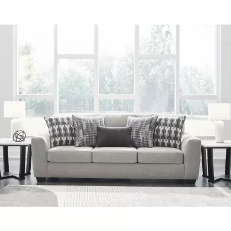 Signature Design by Ashley Avenal Park Sofa in Gray