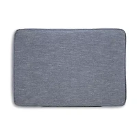 Signature Design by Ashley Carissa Manor Ottoman in Blue